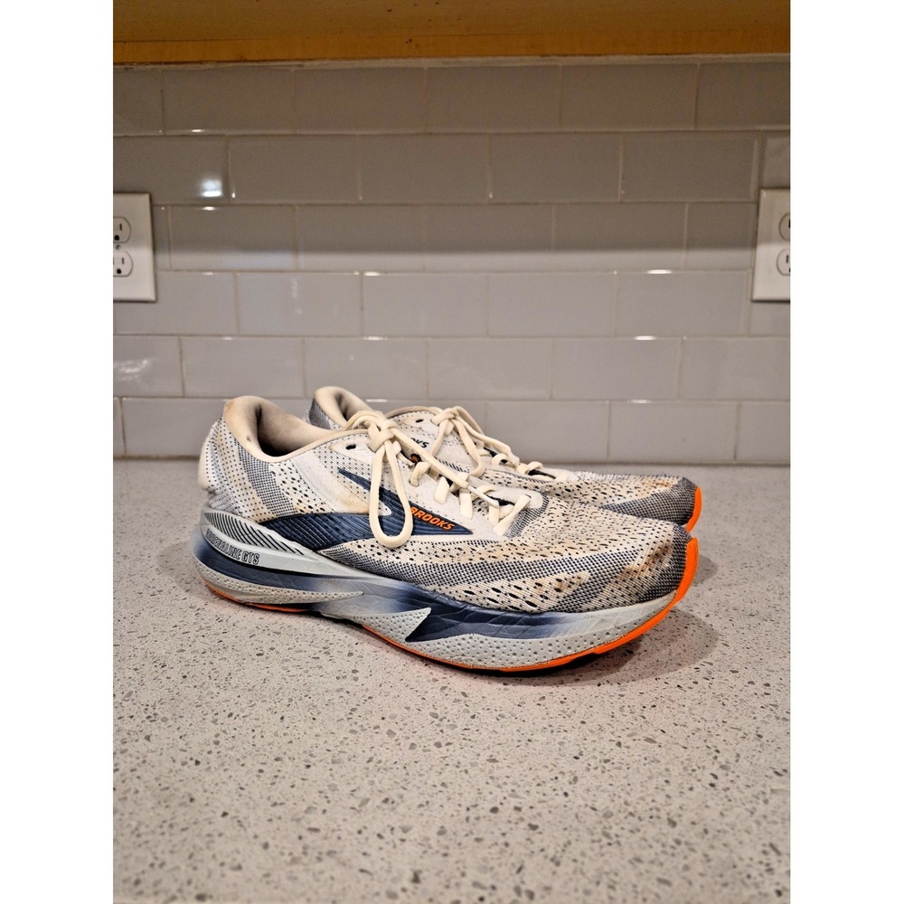 Brooks Adrenaline GTS 24 Men's Running Shoes, GuideRails Support, Alloy White